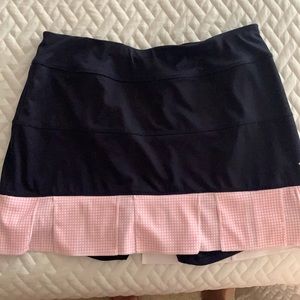 Ladies NWT nave blue tennis skirt
